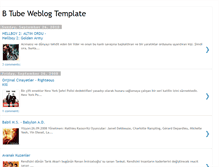 Tablet Screenshot of btube-weblog.webbilgi.org